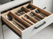 Эффективная организация пространства: разновидности кухонных лотков